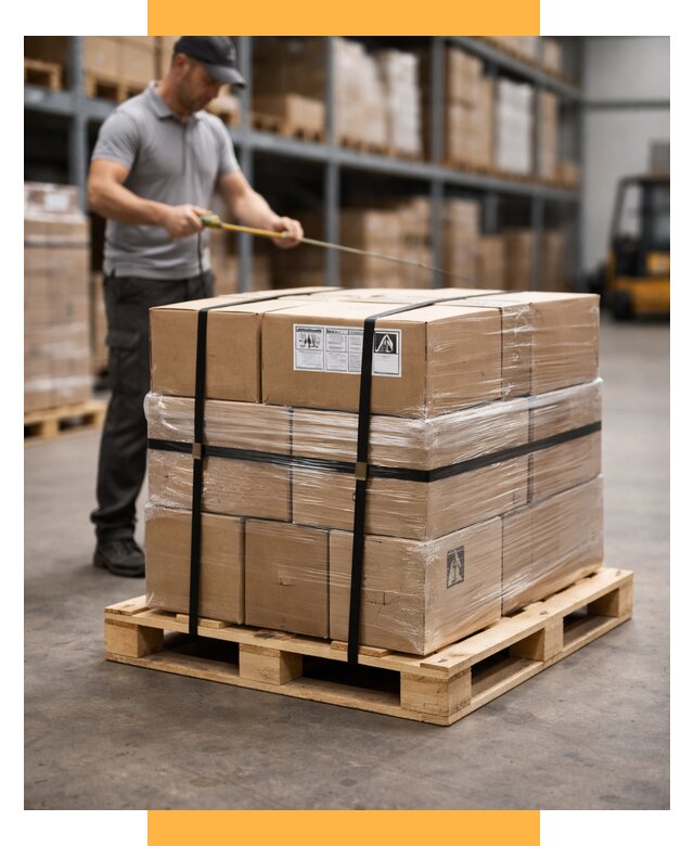 Упаковка и паллетирование грузов от 3564 р. | СетСервис-Пчр