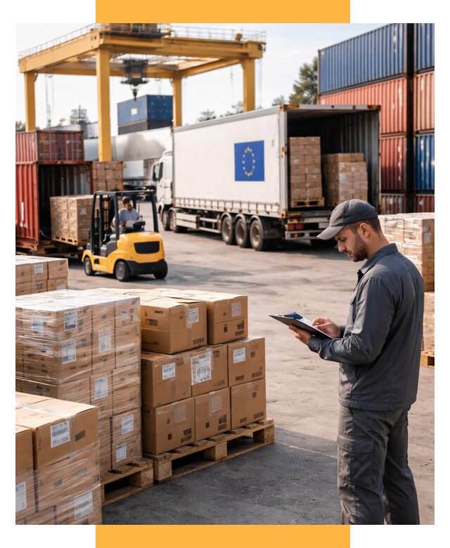 Доставка грузов из Европы от 12218 р., логистика СетСервис-Пчр