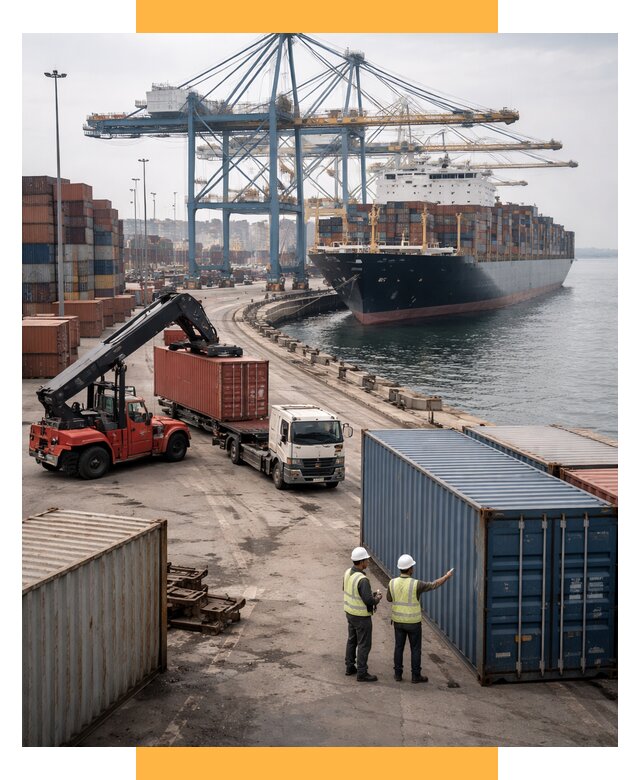 Морские перевозки из Европы от 61092 р. за контейнер | СетСервис-Пчр