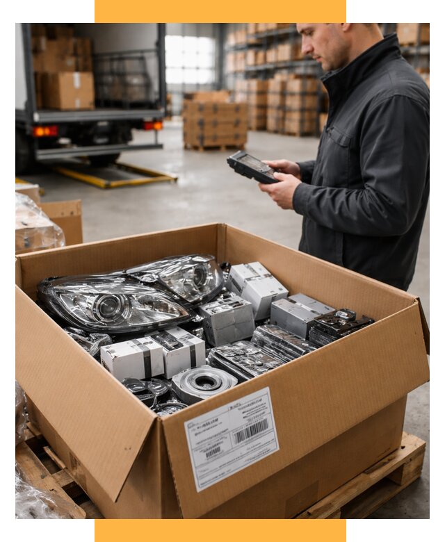 Доставка автозапчастей из Европы под ключ от 12728 р. | СетСервис-Пчр