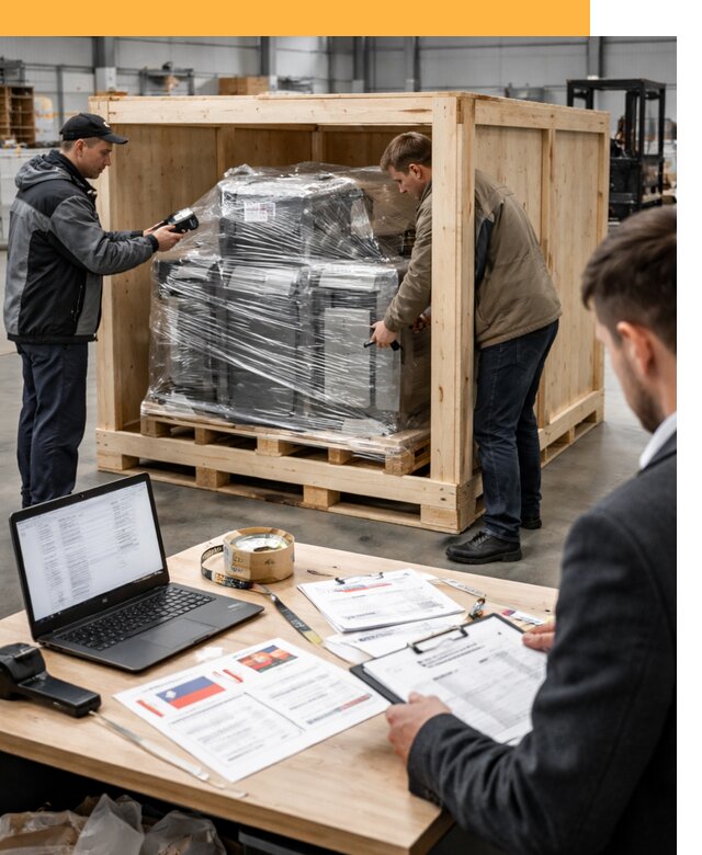 Доставка промышленного оборудования из США от 66183 руб