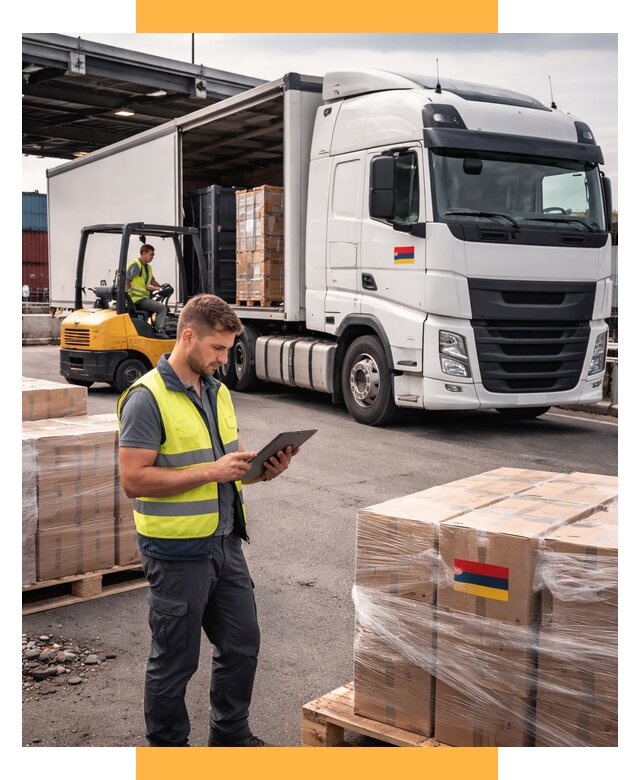 Автоперевозки из Армении от 96729 р. — услуги СетСервис-Пчр