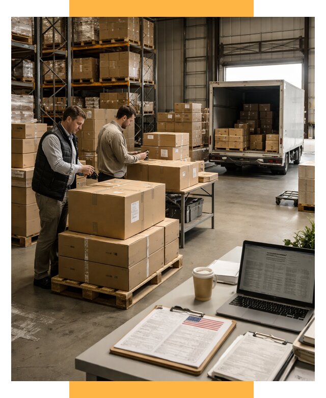 Доставка грузов в США от 6618 р., логистика и экспорт СетСервис-Пчр