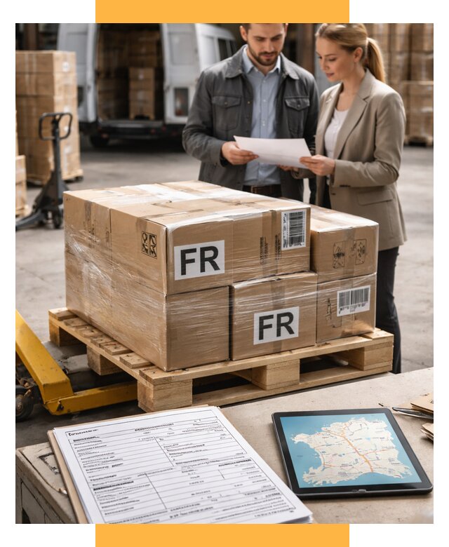 Доставка грузов в Францию от 25455 р., логистика СетСервис-Пчр