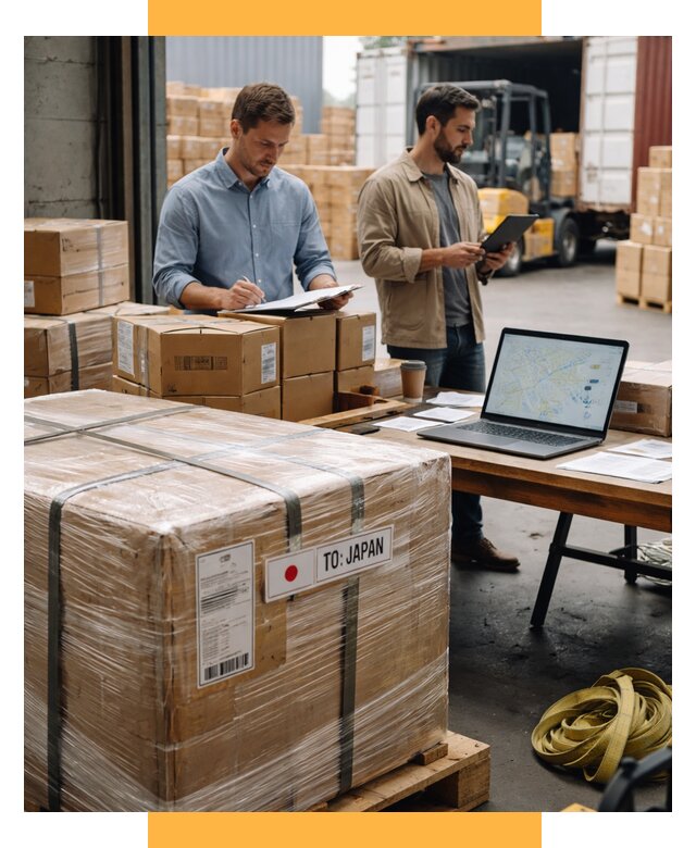 Доставка грузов в Японию от 25455 р., логистика СетСервис-Пчр