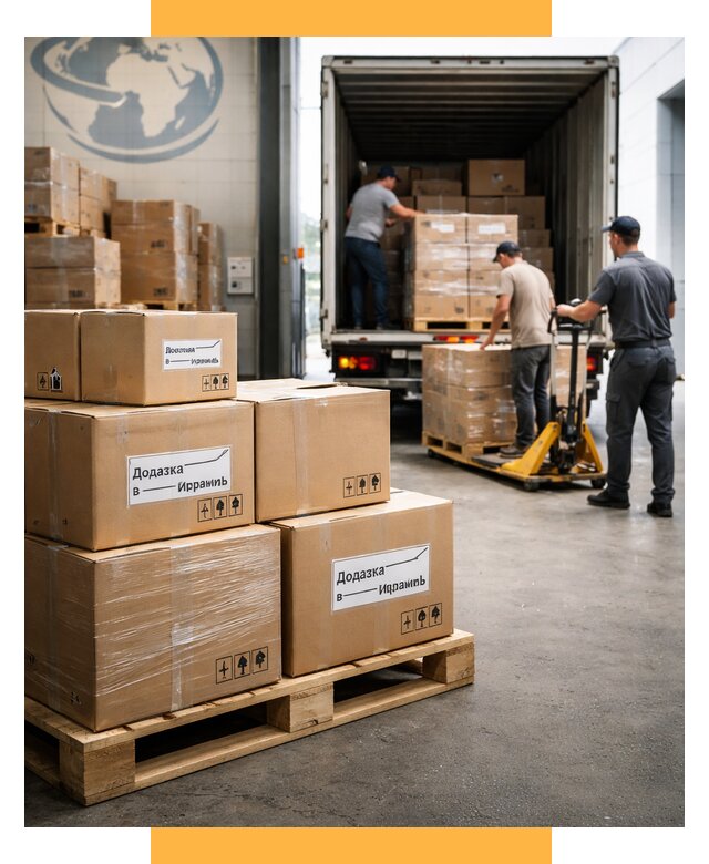 Доставка грузов в Израиль и экспорт от 45819 р. СетСервис-Пчр