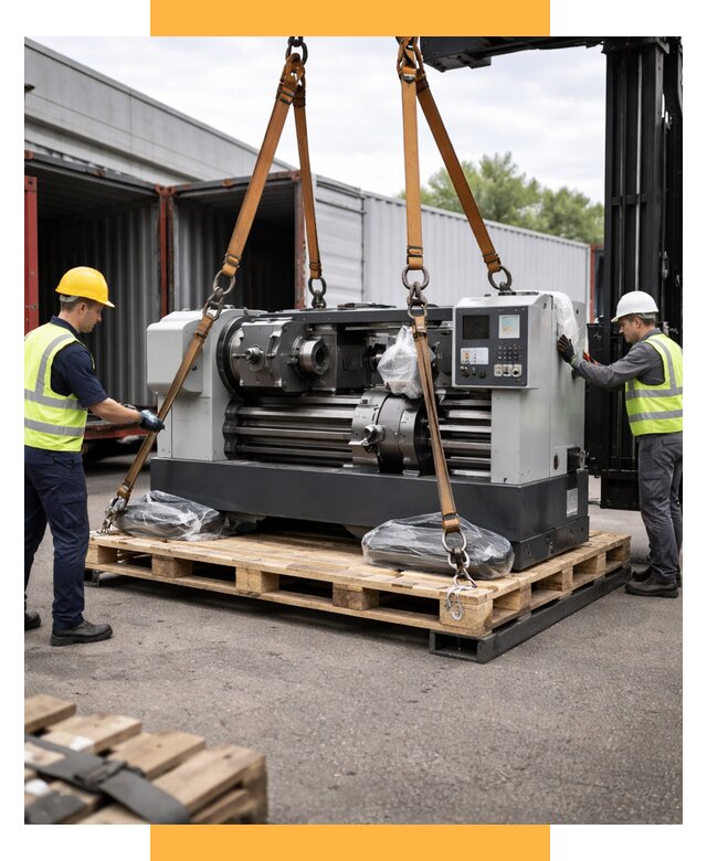 Перевозка станков и таможня от 61092 р. | СетСервис-Пчр логистика