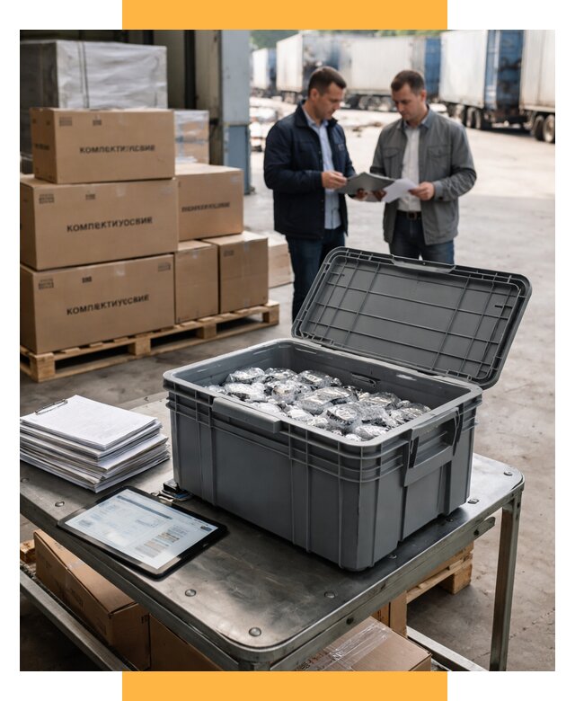 Перевозка комплектующих из Китая от 6618 р. | СетСервис-Пчр