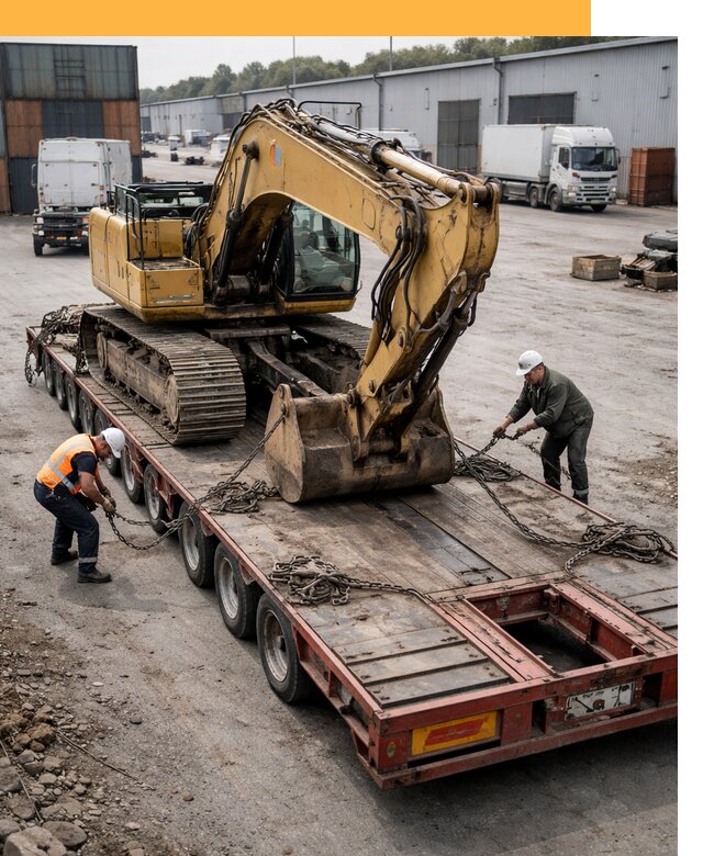 Перевозка спецтехники по России и миру от 45819 руб