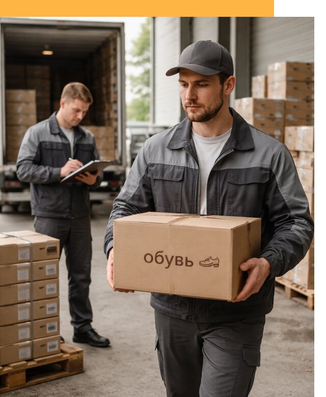 Международная перевозка обуви с таможенным оформлением от 4582