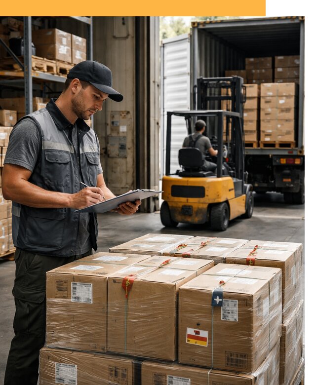 Реэкспорт товаров с таможенным оформлением и доставкой от 12218