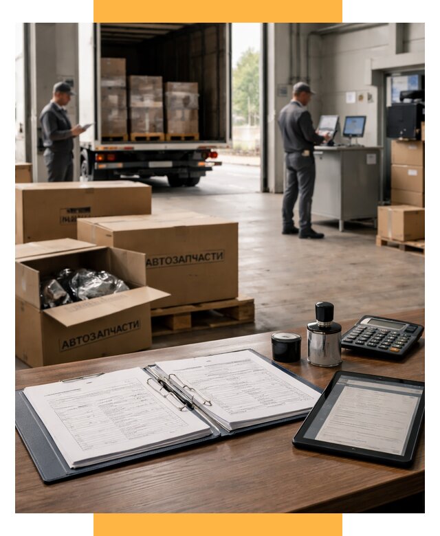 Таможенное оформление автозапчастей под ключ от 8655 р., СетСервис-Пчр