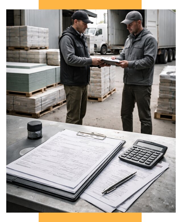 Таможенное оформление стройматериалов от 8655 р. | СетСервис-Пчр