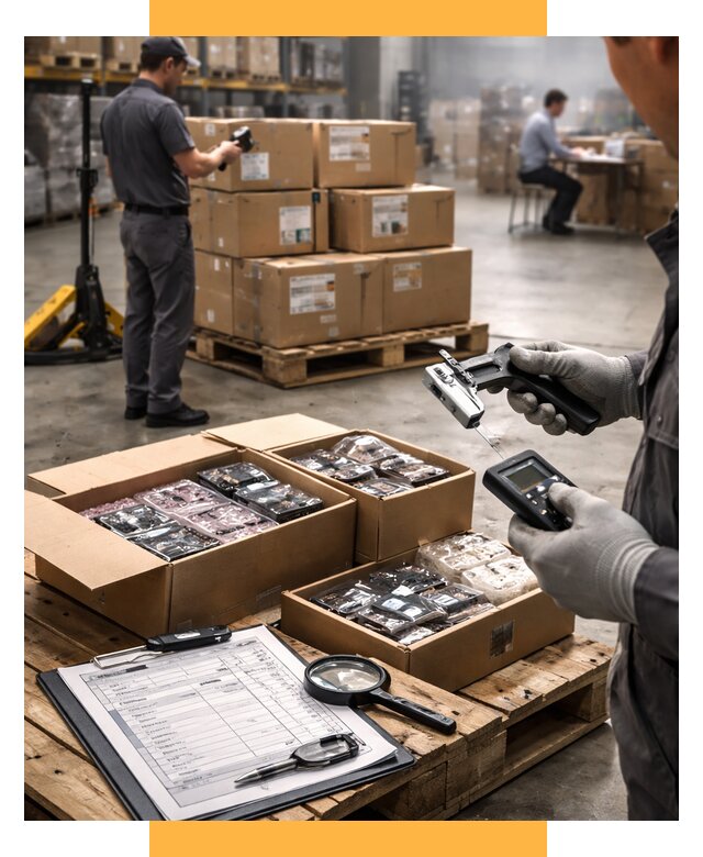 Инспекция товара в Китае от 7637 р. - СетСервис-Пчр контроль качества