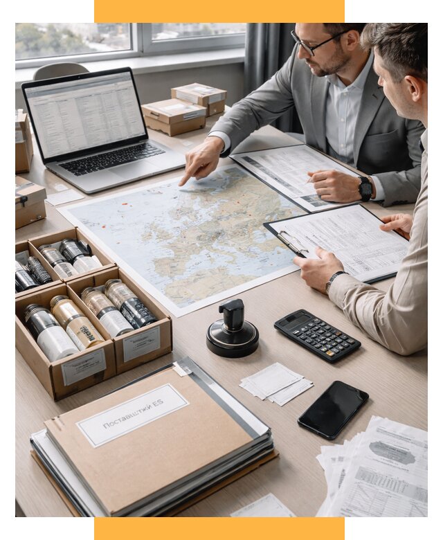 Поиск европейского поставщика от 15273 р., СетСервис-Пчр